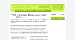 Desktop Screenshot of about-guillain-barre.com