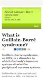 Mobile Screenshot of about-guillain-barre.com